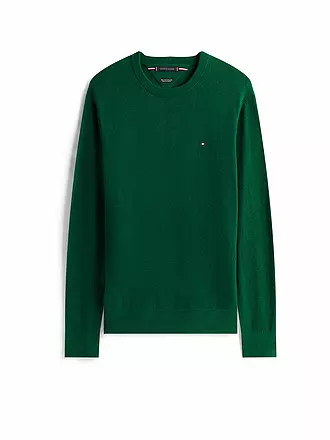 TOMMY HILFIGER | Pull | dunkelgrün